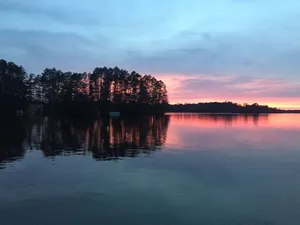 Image of Northwoods waterfront Rhinelander Cabin getaway