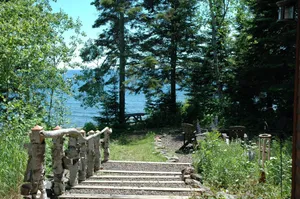 Image of Beautiful and unique cabin on the shores of Lake Superior