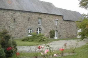 Image of Beauvoir mansion 8 km from the Mont Saint Michel.