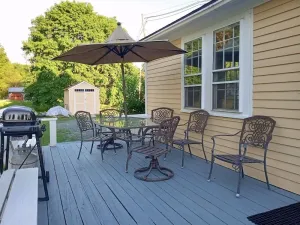Image of Historic Plank House Near Mount Sunapee