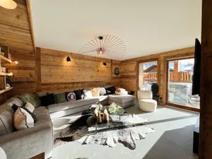 Image of Wifi, 250m from resort center, 2nd floor, balcony, fireplace or stove, parking, tv, ski locker