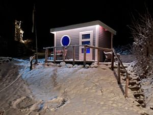 Image of Swedish chalet on Lake Edersee