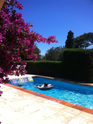 Image of Provencal Mougins Village House with Garden and Pool