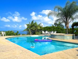 Image of Magnificent!  Private Pool & Hot Tub - 180 degree Ocean View; U pick Orchard