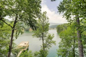 Image of Lakefront Butler Retreat with Hot Tub and Dock!