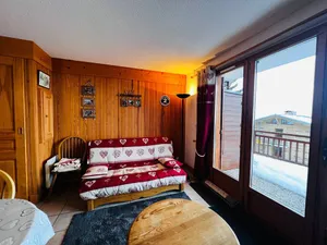 Image of Les Saisies: Appt 2P+C, terrasse, TV, lave-vaisselle - 5 pers - FR-1-293-399