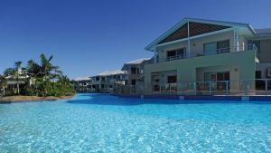 Image of A modern, swim out apartment with access to all the resort facilities