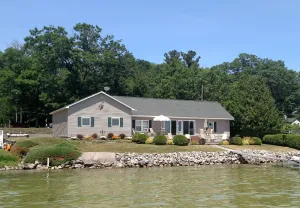 Image of Mullett Lake\/ ON WATER, private, boat & jetski lifts; AUG & SEP '22 now OPEN!