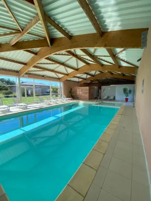 Image of BEAUTIFUL HOUSE 100 METRES FROM THE BEACH WITH SHARED HEATED POOL