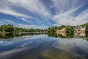 Image of Little Blue Bungalow:Nature Awakens at Horseshoe Lake – Cozy Up at the Bungalow