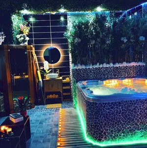 Image of Jungle Vibes 🌴 Jacuzzi - Private Sauna