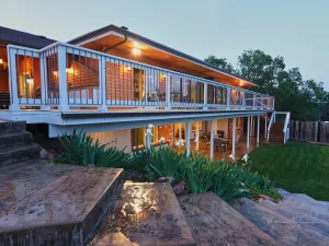 Image of Amazing Views, Amazing Modern Broadmoor Home , with a hot tub and fire pit!