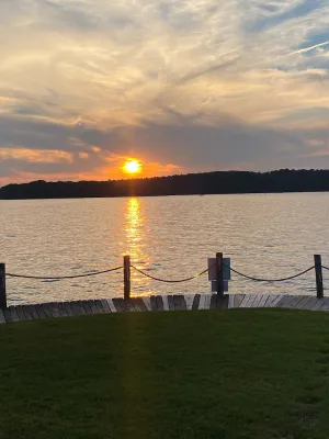 Image of Clean Breathtaking Waterfront deck view lake\/mountains<br>400 Farr Shores unit 6B