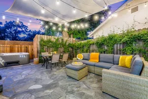 Image of Modern Cottage, Hot Tub, Bistro Patio, Putting Green, Walk to All!