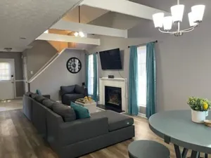 Image of Stone Mountain Delight, Smart TVs in Every Room, Pool Table, Desk and Backyard!