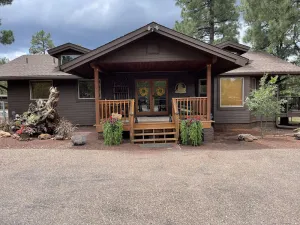 Image of Cabin with horse boarding availability May thru October.