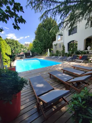 Image of Magnificent villa with swimming pool and gym