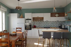 Image of Light-filled apartment with breathtaking views.