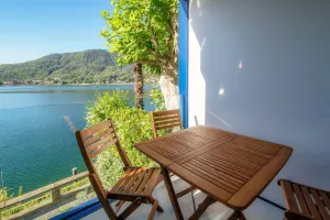 Image of Apartment with 180° view of Lake Lugano in Ponte Tresa (LA FINESTRA BLU)