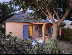 Image of typical small house, air-conditioned fisherman's farmhouse (swimming pool, jacuzzi, sauna, fitness room)