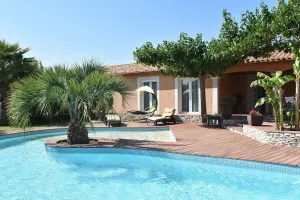 Image of Villa in Rodilhan with Private Heated Pool