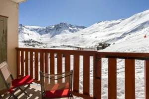 Image of 50m from resort center, 2nd floor, balcony, tv, ski locker, 26m², Tignes