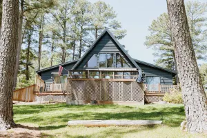 Image of Lake Gaston A Frame- Private Beach & dock
