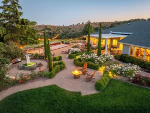 Image of Luxe Private Hilltop Estate w\/Spectacular Vineyard & Downtown Views!