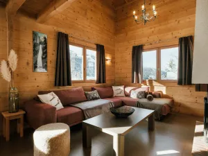 Image of Chalet rénové 2020 pour 8 pers., proche pistes et village, garage, WIFI – La Clusaz - FR-1-304-262