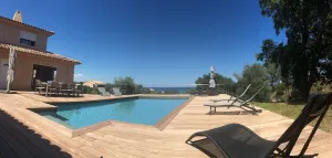 Image of Villa with sea view, spacious, quiet, private heated pool renovated in 2025
