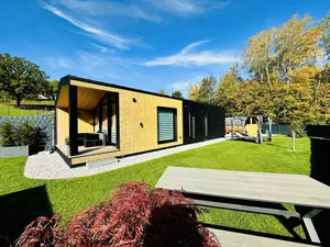 Image of Voralpen Lodge - Ferienhaus mit Gym & Wellnessbereich