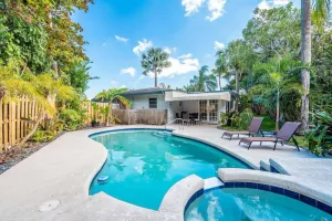 Image of Wilton Tropical Oasis with Heated Pool and Hot Tub