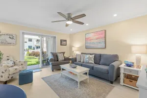 Image of Coastal Getaway for Five Just Steps from Pool and Non-Driving Beach