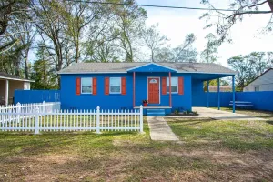 Image of Bright Blue Bungalow
