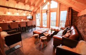 Image of Chalet, balcony, parking, tv, ski locker, 130m², Valloire