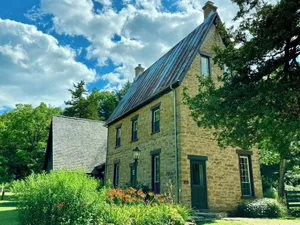 Image of Restored Historic Stone House in the Country