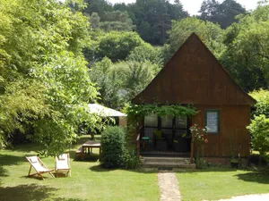 Image of Le Lascaux 4-person chalet, heated pool, Spa, park with games & wifi
