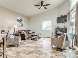 Image of Amazing Patio with Popular Beach View. Chill & Grill from the Treetops.