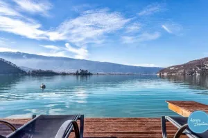 Image of La Lézardière: Lakefront House on Lake Annecy