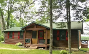 Image of Beautiful Retreat nestled in Beaver Bay, Nelson Lake, Hayward, WI.