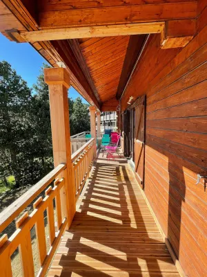 Image of Real wooden chalet for 8 people in the center of Font Romeu