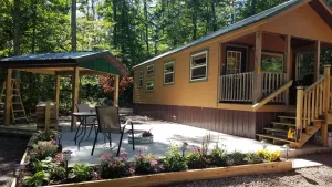 Image of Petoskey - Quaint Cabin in a secluded wooded setting.
