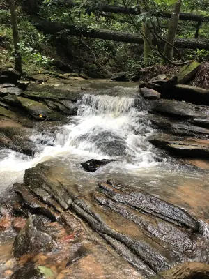 Image of November Discount!!  River & creek, waterfall, hot tub, fire pit, dogs OK