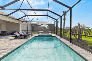 Image of Escape to Luxury: Private Pool with Golf Views