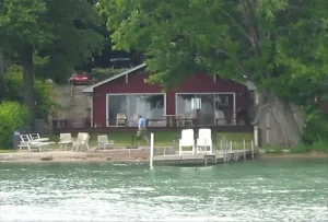 Image of Peaceful Lake-Front Family Home - Fenced Yard