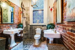 Image of Historic Old Bank with Vault in Downtown Scott