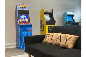 Image of Luxury Beach House w\/  Game Room and Backyard Oasis