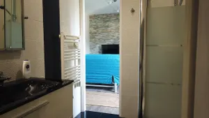 Image of COSY studio with LARGE GARDEN - close beach