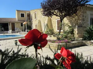 Image of House near the SEA - private SWIMMING POOL - COUNTRYSIDE - in LANGUEDOC - 15 people