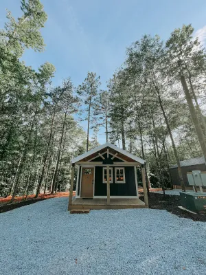 Image of Hartwell Cabins and RVs is located in the serenity of the woodlands! This newly built 450 sq